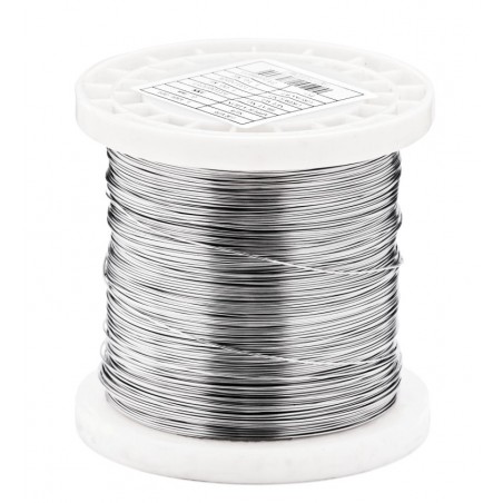 Ø 0,8 mm fil inox 430/F17 Fil inox recuit poli Qualité contact alimentaire 1.00Kg 250 mètres