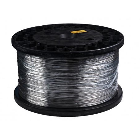 Ø 1 mm fil inox 304L poli Fil inox recuit 40.00Kg 6400M