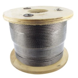 Stainless steel cable Ø 3 mm - 304 - 35 Kg - 1000 m